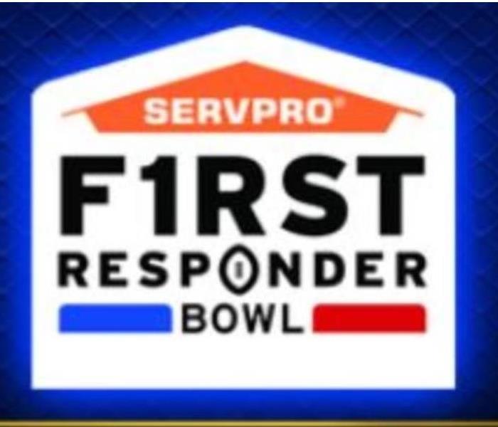 SERVPRO logo, script, SERVPRO first responder bowl, white red, blue, CT
